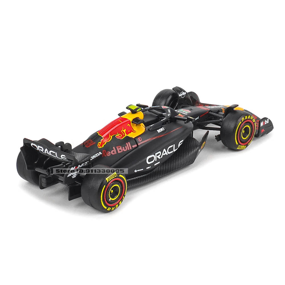 Bburago 1:64 Red Bull F1 2025 RB21 Japan Suzuka Grand Prix #1 Verstappen car model series children's Christmas boy gift toys