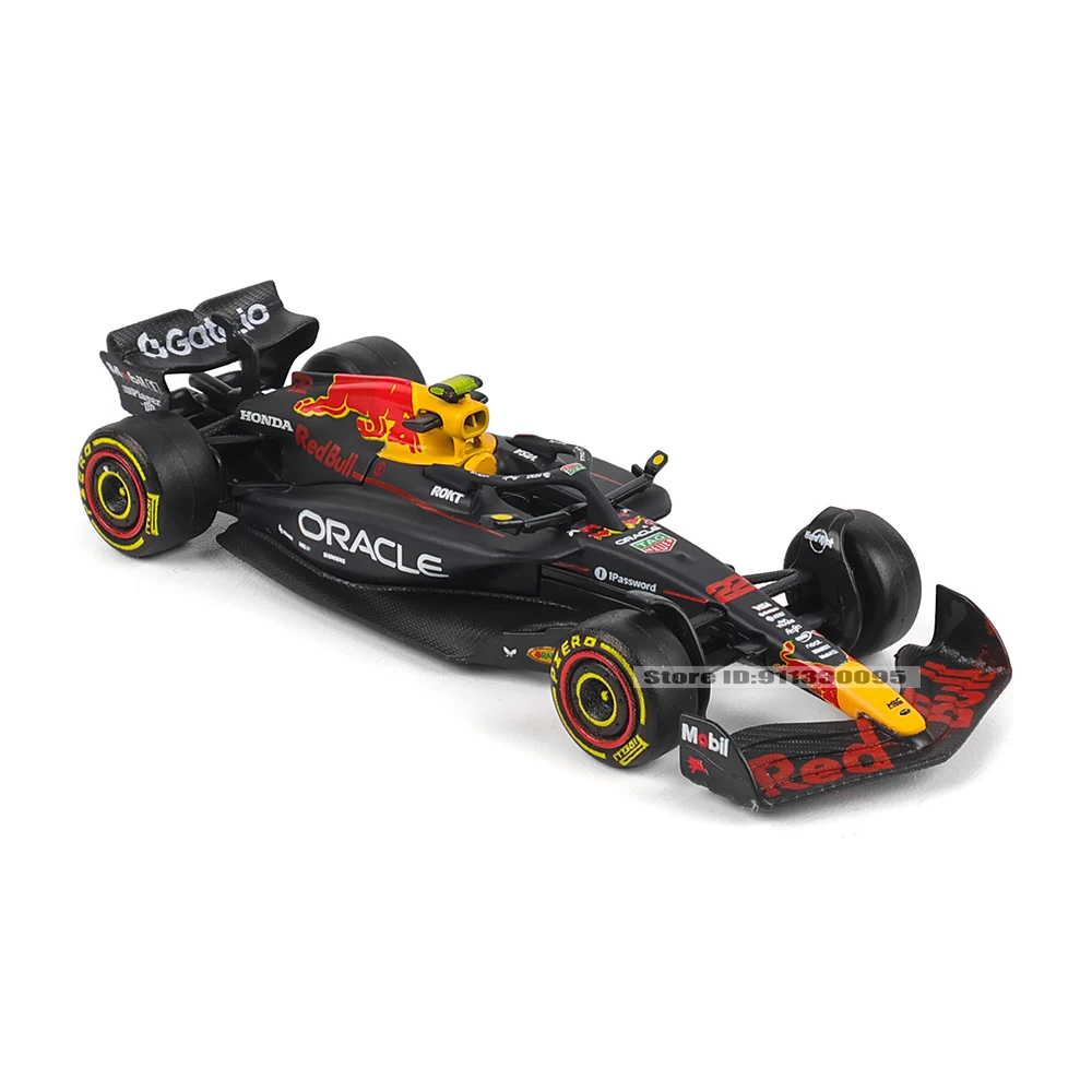Bburago 1:64 Red Bull F1 2025 RB21 Japan Suzuka Grand Prix #1 Verstappen car model series children's Christmas boy gift toys