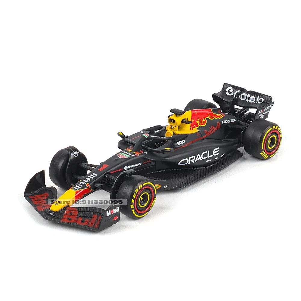 Bburago 1:64 Red Bull F1 2025 RB21 Japan Suzuka Grand Prix #1 Verstappen car model series children's Christmas boy gift toys