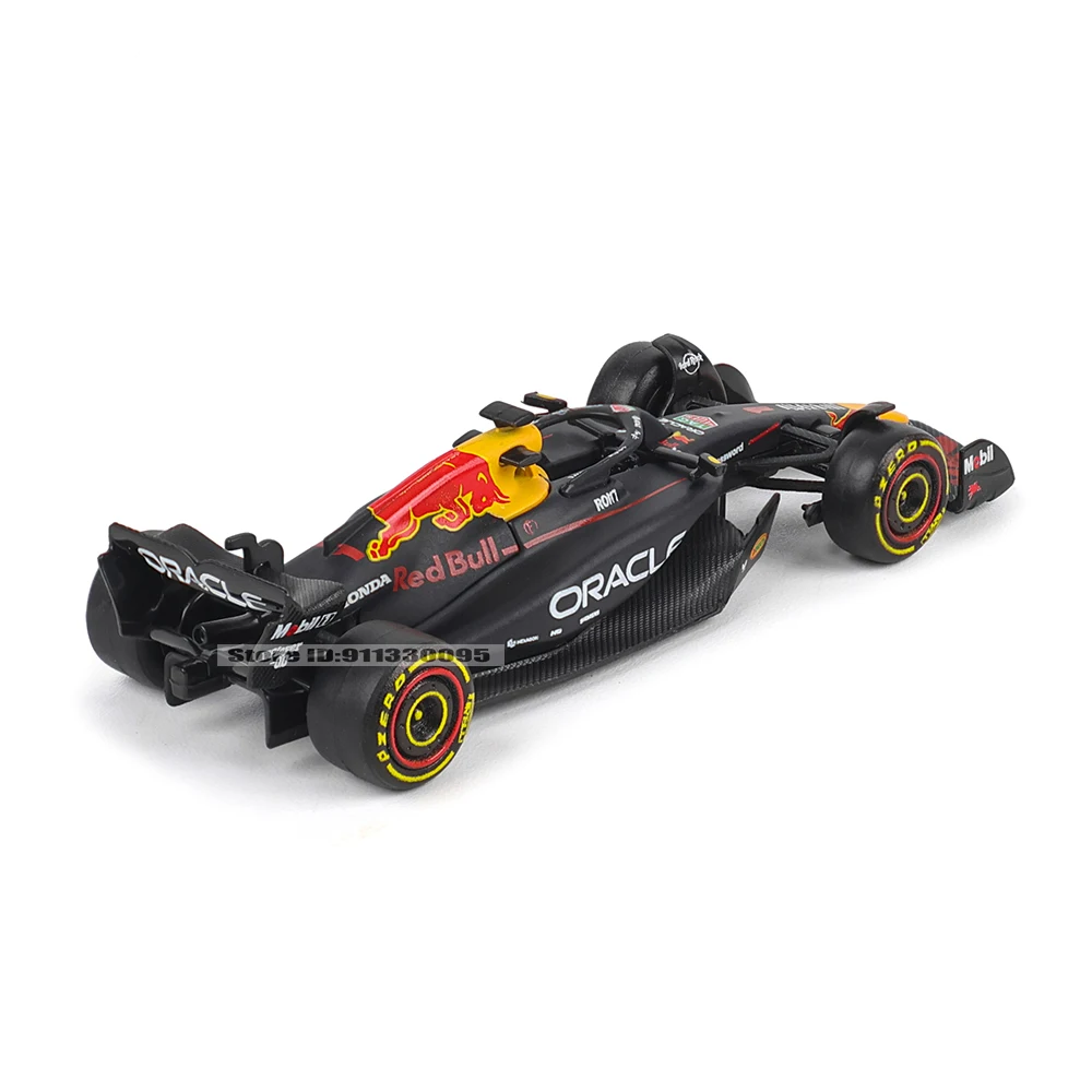 Bburago 1:64 Red Bull F1 2025 RB21 Japan Suzuka Grand Prix #1 Verstappen car model series children's Christmas boy gift toys