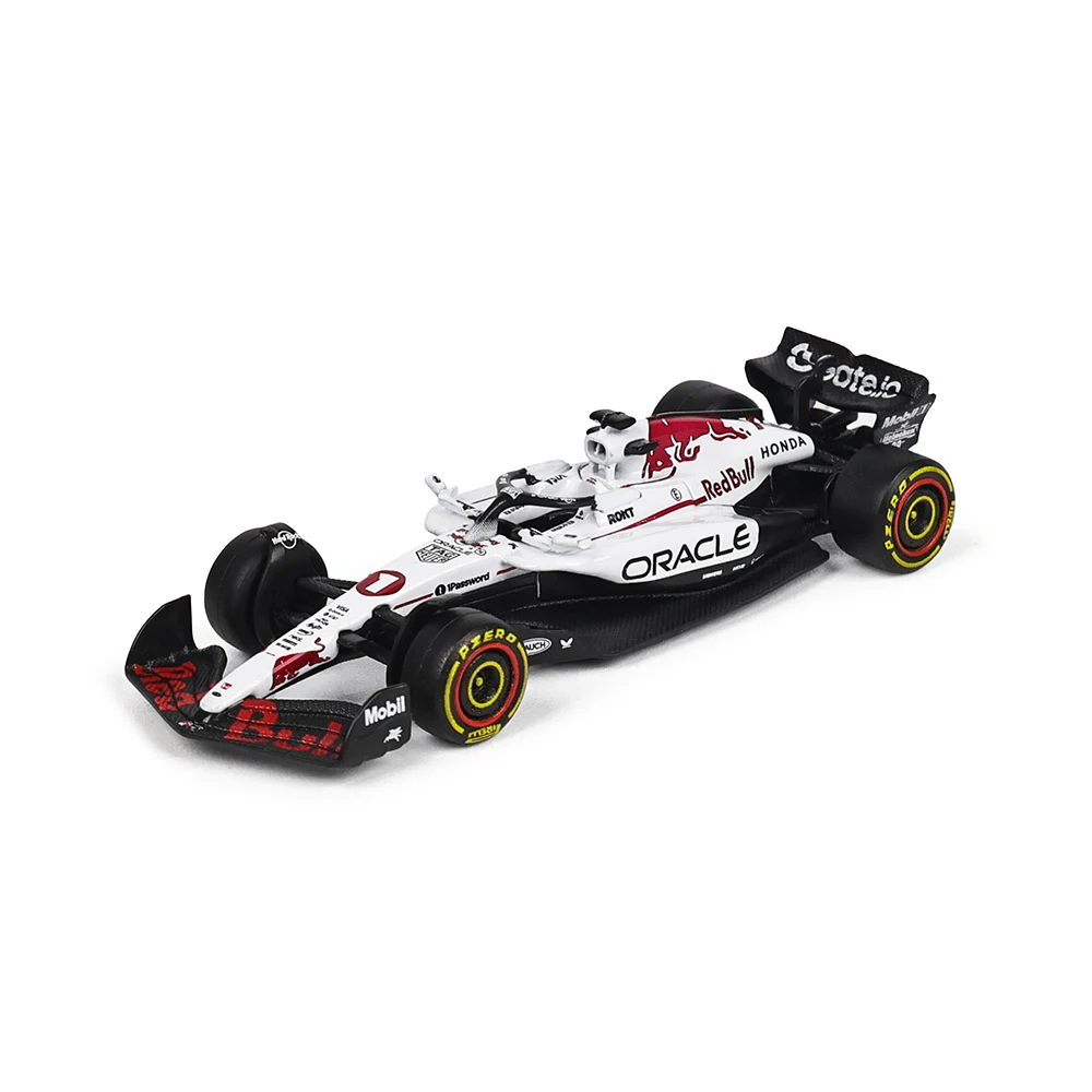 Bburago 1:64 Red Bull F1 2025 RB21 Japan Suzuka Grand Prix #1 Verstappen car model series children's Christmas boy gift toys