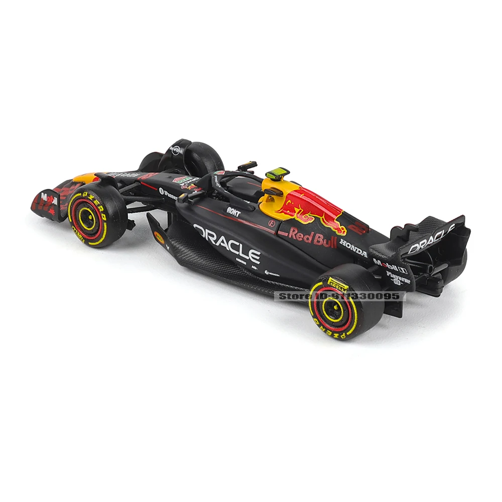 Bburago 1:64 Red Bull F1 2025 RB21 Japan Suzuka Grand Prix #1 Verstappen car model series children's Christmas boy gift toys