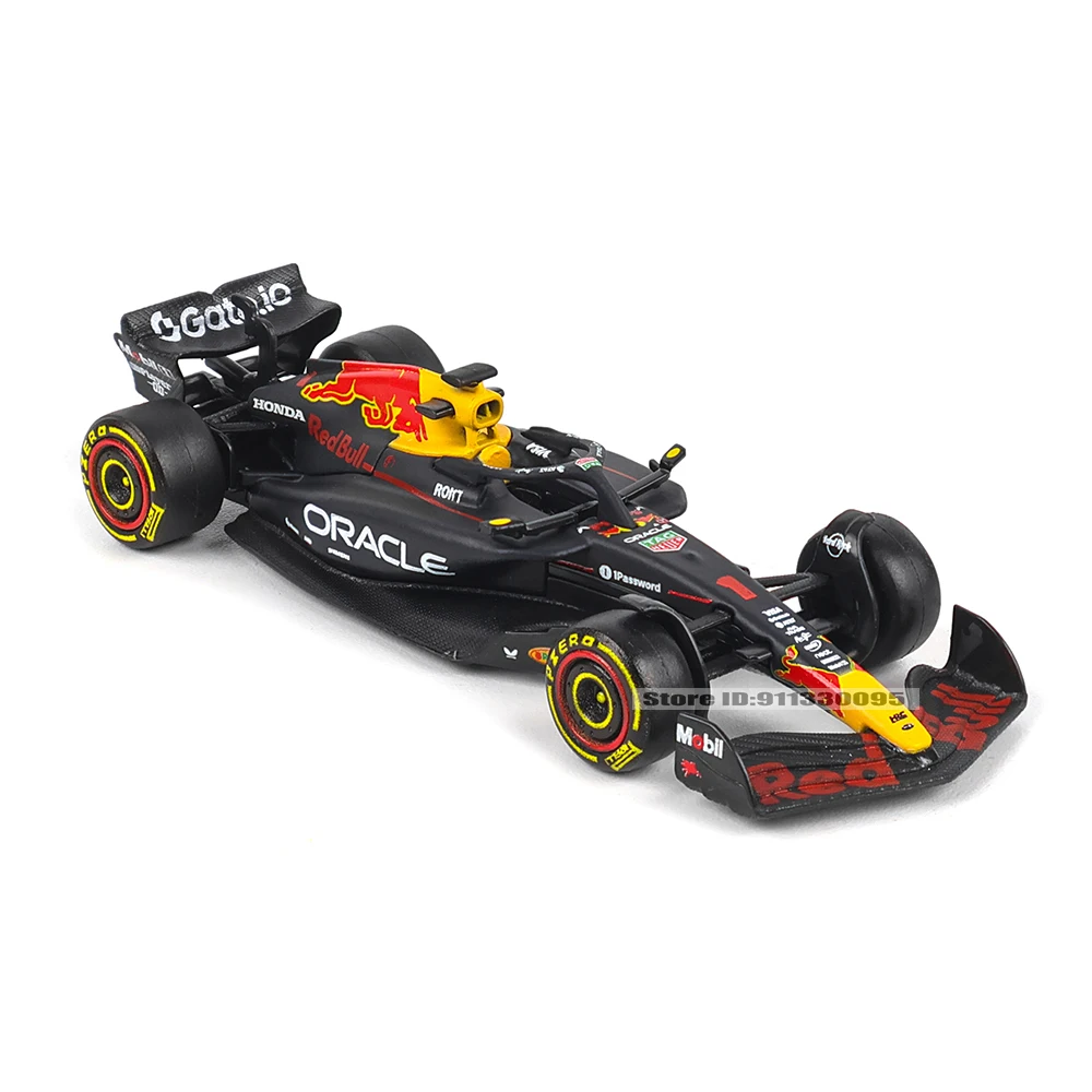 Bburago 1:64 Red Bull F1 2025 RB21 Japan Suzuka Grand Prix #1 Verstappen car model series children's Christmas boy gift toys