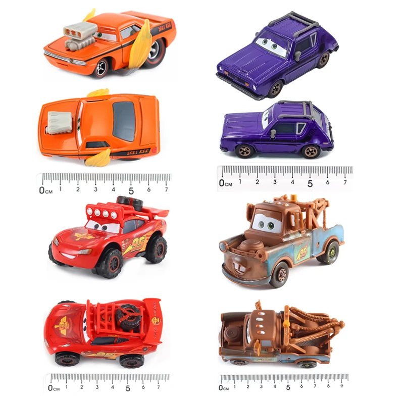 Car 2 Chick Hicks Pixar Cars Mater Huston Jackson Storm Ramirez Mini Racing Dinoco Diecast Metal Alloy Boy Toy Christmas Gift