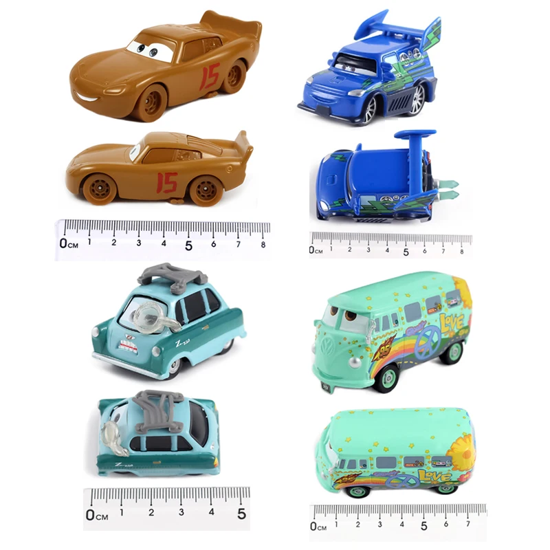 Car 2 Chick Hicks Pixar Cars Mater Huston Jackson Storm Ramirez Mini Racing Dinoco Diecast Metal Alloy Boy Toy Christmas Gift