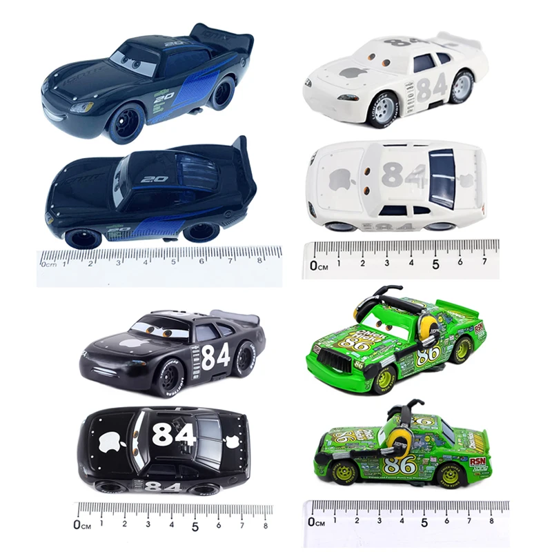 Car 2 Chick Hicks Pixar Cars Mater Huston Jackson Storm Ramirez Mini Racing Dinoco Diecast Metal Alloy Boy Toy Christmas Gift