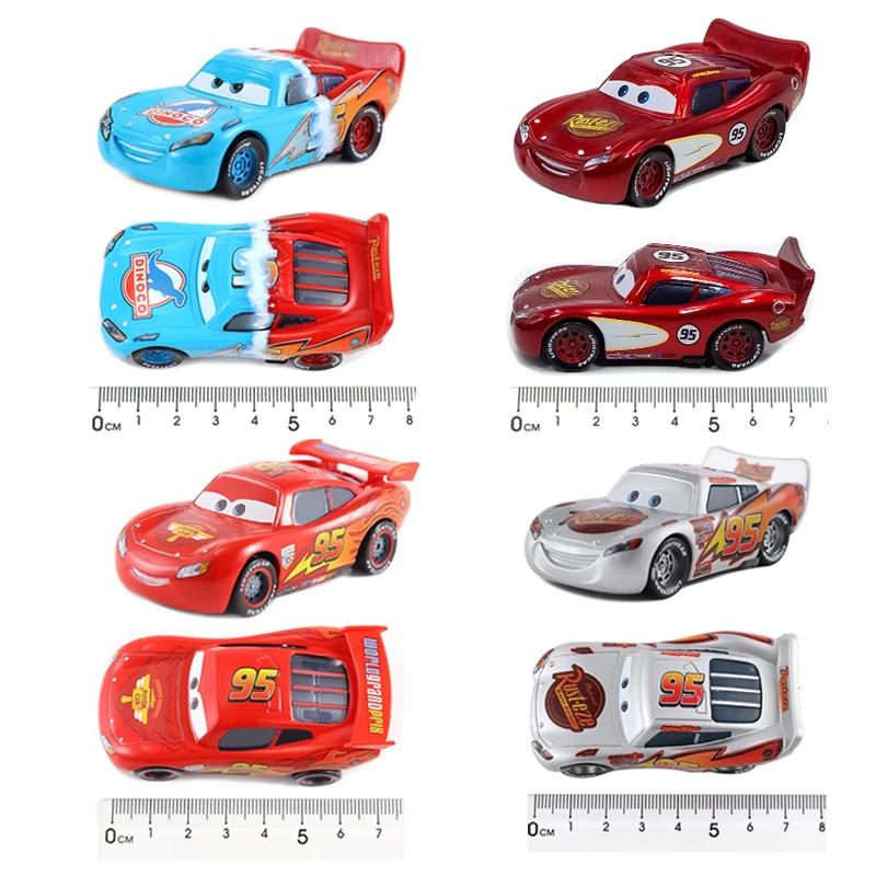 Car 2 Chick Hicks Pixar Cars Mater Huston Jackson Storm Ramirez Mini Racing Dinoco Diecast Metal Alloy Boy Toy Christmas Gift