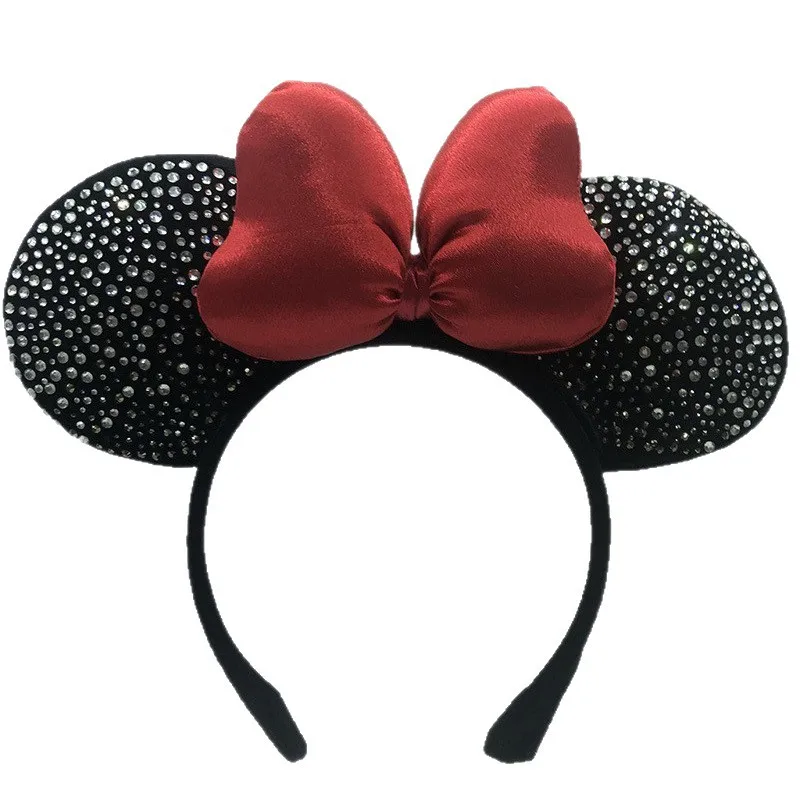Cartoon Mouse Ear Headband New Holiday Party Christmas Snowman Headdress Cosplay for Adults Kids Hair Accessories Headwear