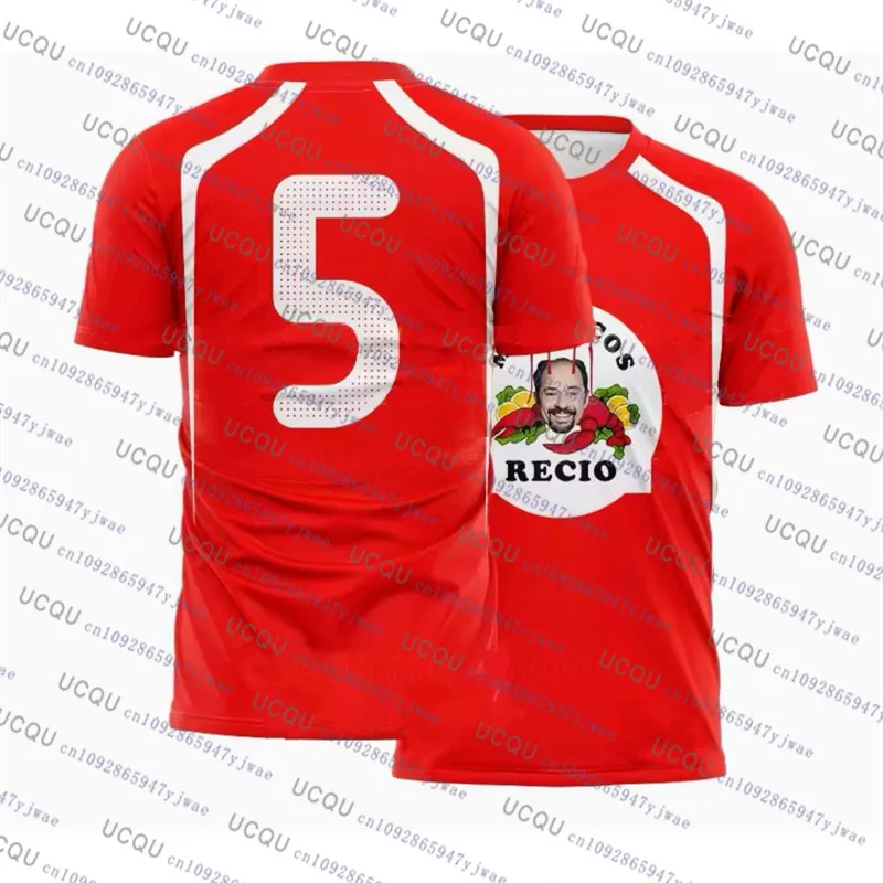2026 Seafood Shrimp Recio Print Kid's Sportwear Casual Christmas Gift Party Tee Top Harajuku Parent-Child Matching Outfits Top