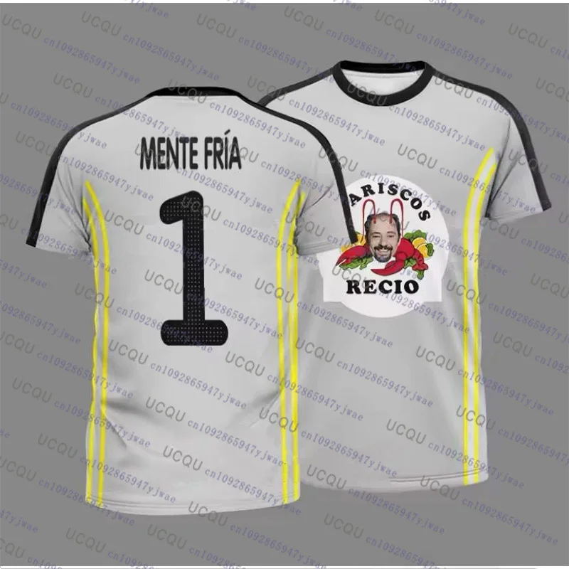 2026 Seafood Shrimp Recio Print Kid's Sportwear Casual Christmas Gift Party Tee Top Harajuku Parent-Child Matching Outfits Top