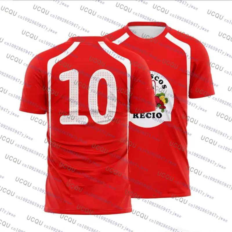 2026 Seafood Shrimp Recio Print Kid's Sportwear Casual Christmas Gift Party Tee Top Harajuku Parent-Child Matching Outfits Top