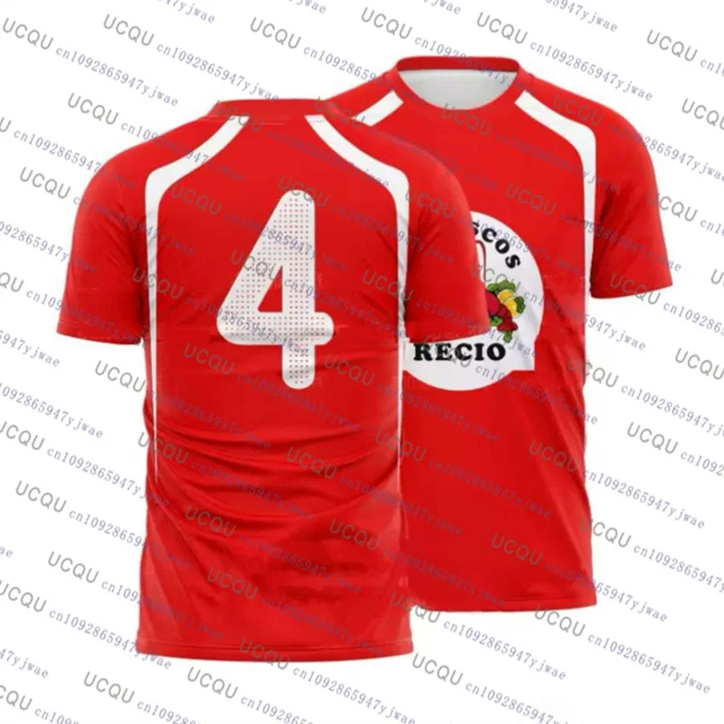 2026 Seafood Shrimp Recio Print Kid's Sportwear Casual Christmas Gift Party Tee Top Harajuku Parent-Child Matching Outfits Top