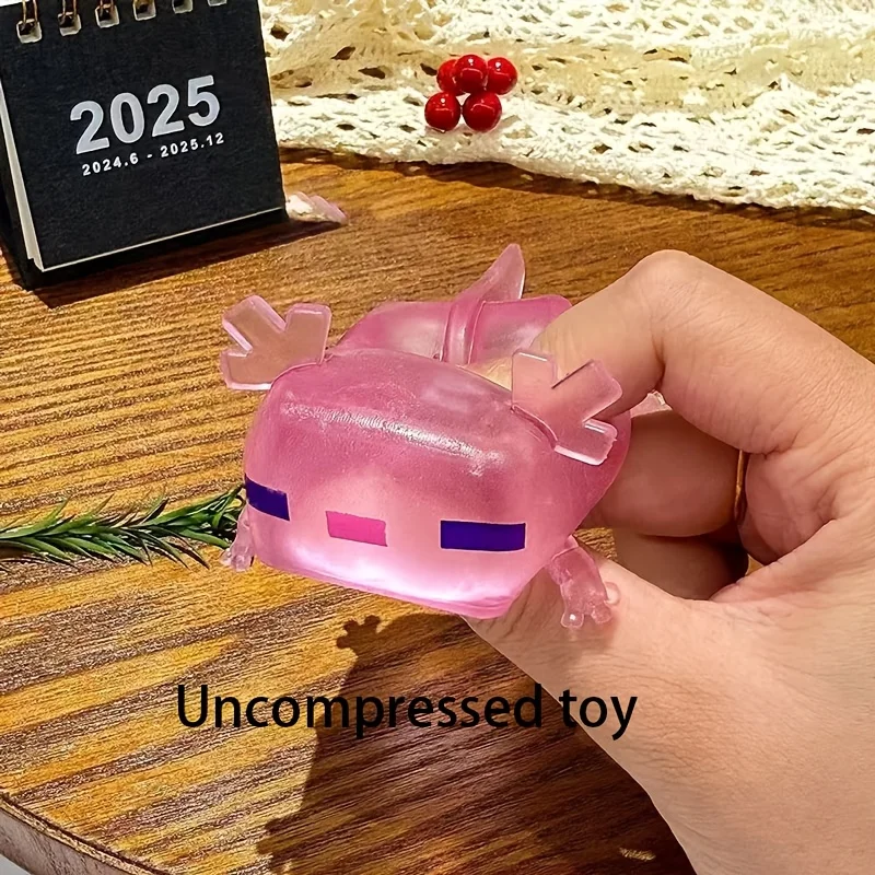 Axolotl Squeeze Soft Squishy Stretchable Stress Relief Perfect for Halloween Christmas Birthday Party Favor Classroom