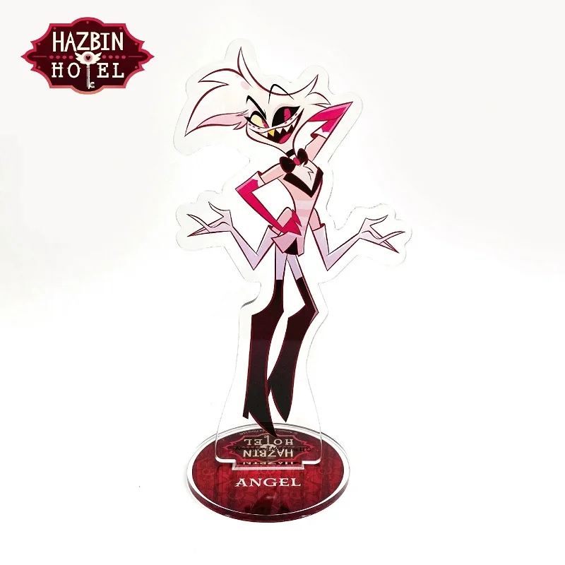Hot Anime Acrylic Stand 15cm Hell Boss Blitzø/Loona hazbin hotel Tabletop Decorations Exquisite Christmas gift birthday present