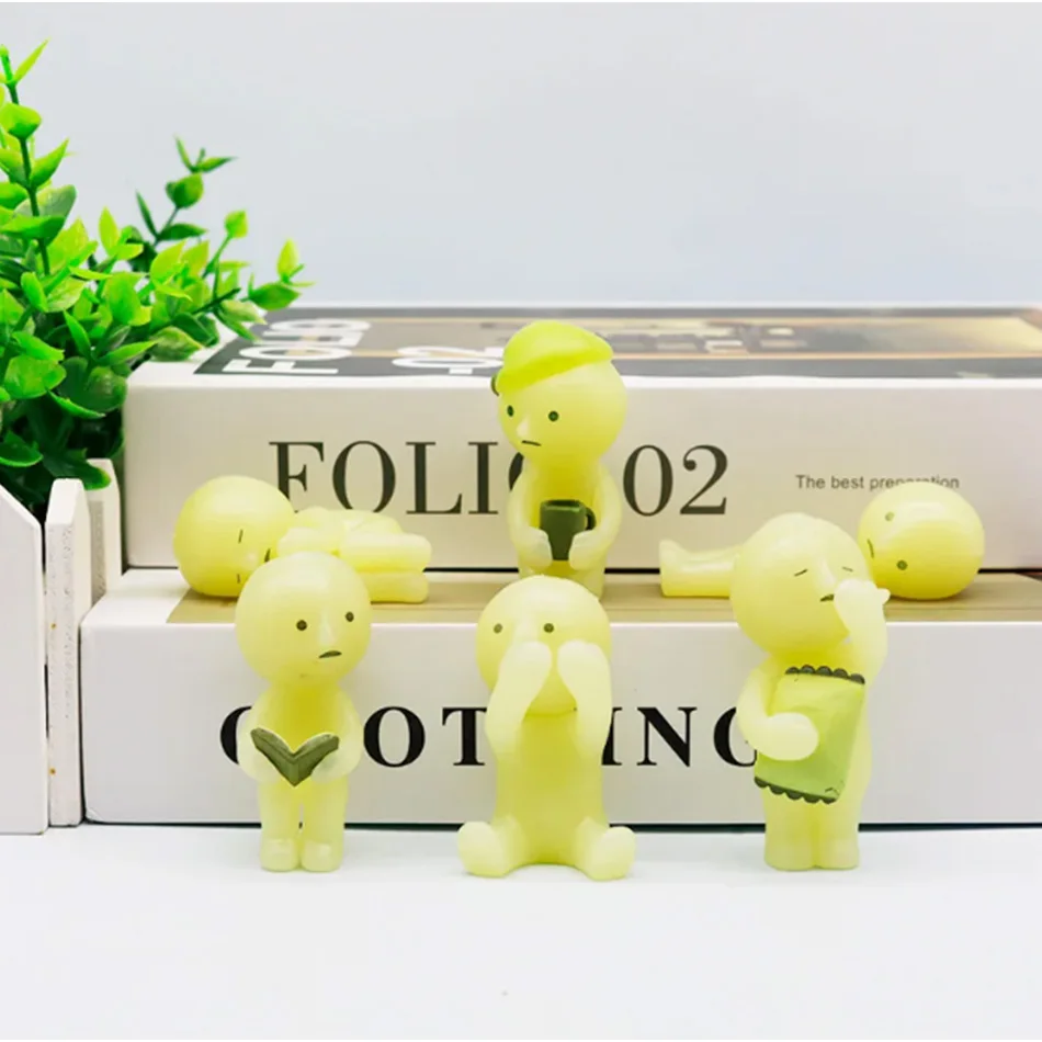 Blind Box Anime Figure Bedroom Series Surprise Noctilucent Collectible Doll Kid's Christmas Gift Toy Model Decoration Acc