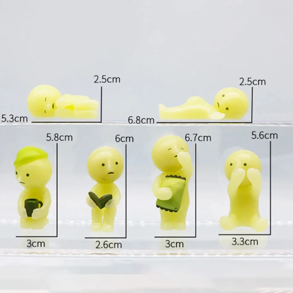 Blind Box Anime Figure Bedroom Series Surprise Noctilucent Collectible Doll Kid's Christmas Gift Toy Model Decoration Acc