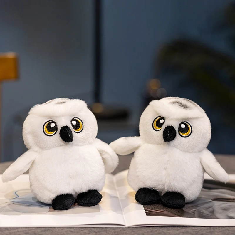 New 13cm/5.11in Cure simulated owl Plush Toys Soft Animal Home Decoration Christmas Gift Children's Birthday Gift Companion Gift