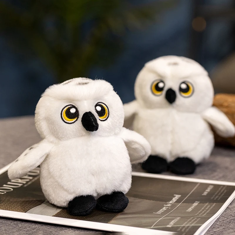 New 13cm/5.11in Cure simulated owl Plush Toys Soft Animal Home Decoration Christmas Gift Children's Birthday Gift Companion Gift