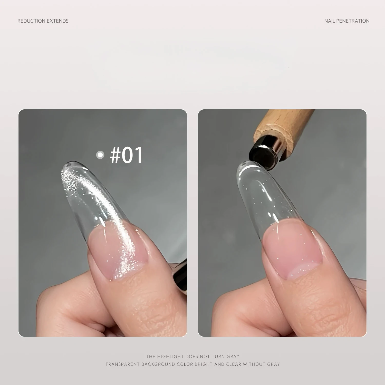 MIANEL 10ML White Cat Eye Gel Nail Polish with Flash Glass Beads Water-based Collection Nail Art New Christmas Nails 2025