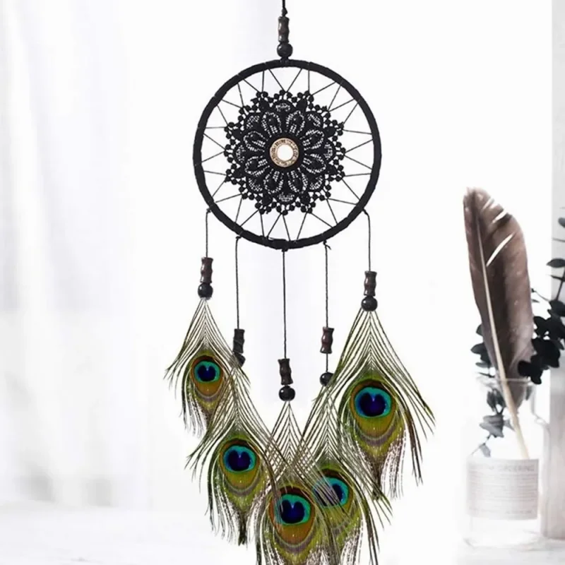 Natural Peacock Feathers DIY Craft Vase Home Decor Wedding Party Decoration Halloween Christmas Costume Performance DIY Art
