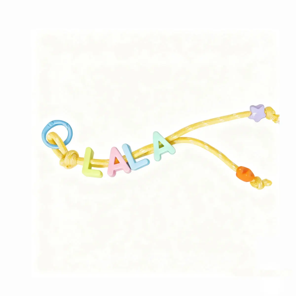 1pc Personalized Custom Colorful Acrylic Letter Keychain, Bag Pendant, Unique Custom Gift, Valentine's Day/Christmas Gift