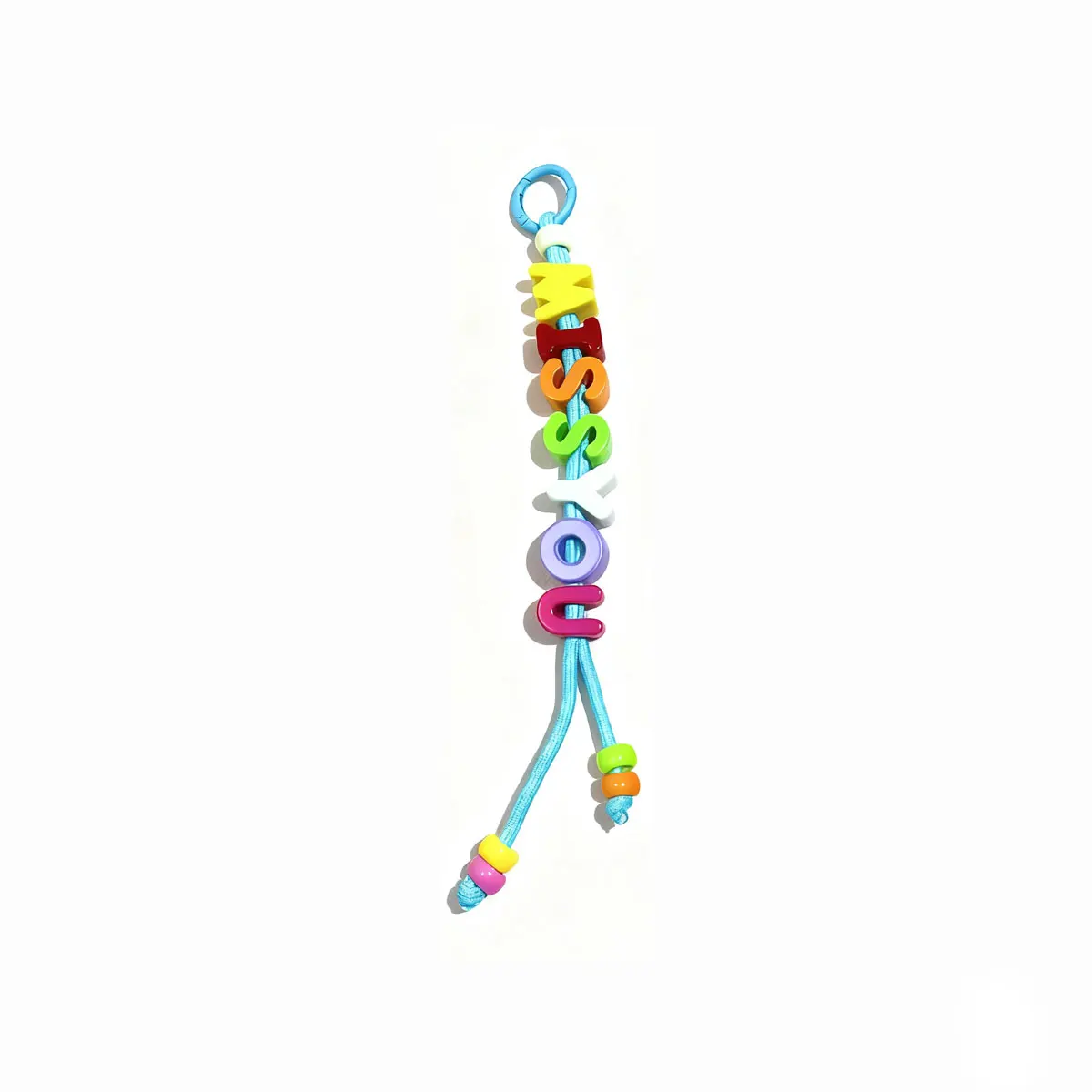 1pc Personalized Custom Colorful Acrylic Letter Keychain, Bag Pendant, Unique Custom Gift, Valentine's Day/Christmas Gift