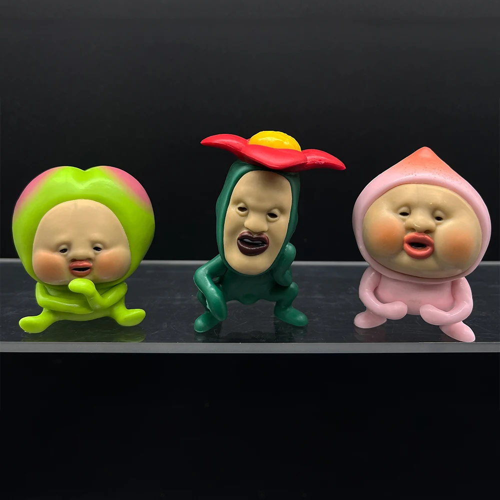 Anime Figures Cartoon QUALIA Kobito Farm Elf Doll Toy Action Figure Ornaments Model Toys For Kids Christmas Gift