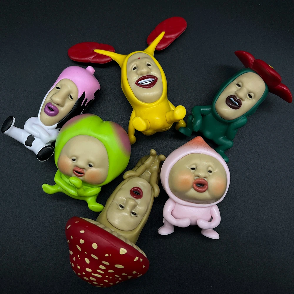 Anime Figures Cartoon QUALIA Kobito Farm Elf Doll Toy Action Figure Ornaments Model Toys For Kids Christmas Gift