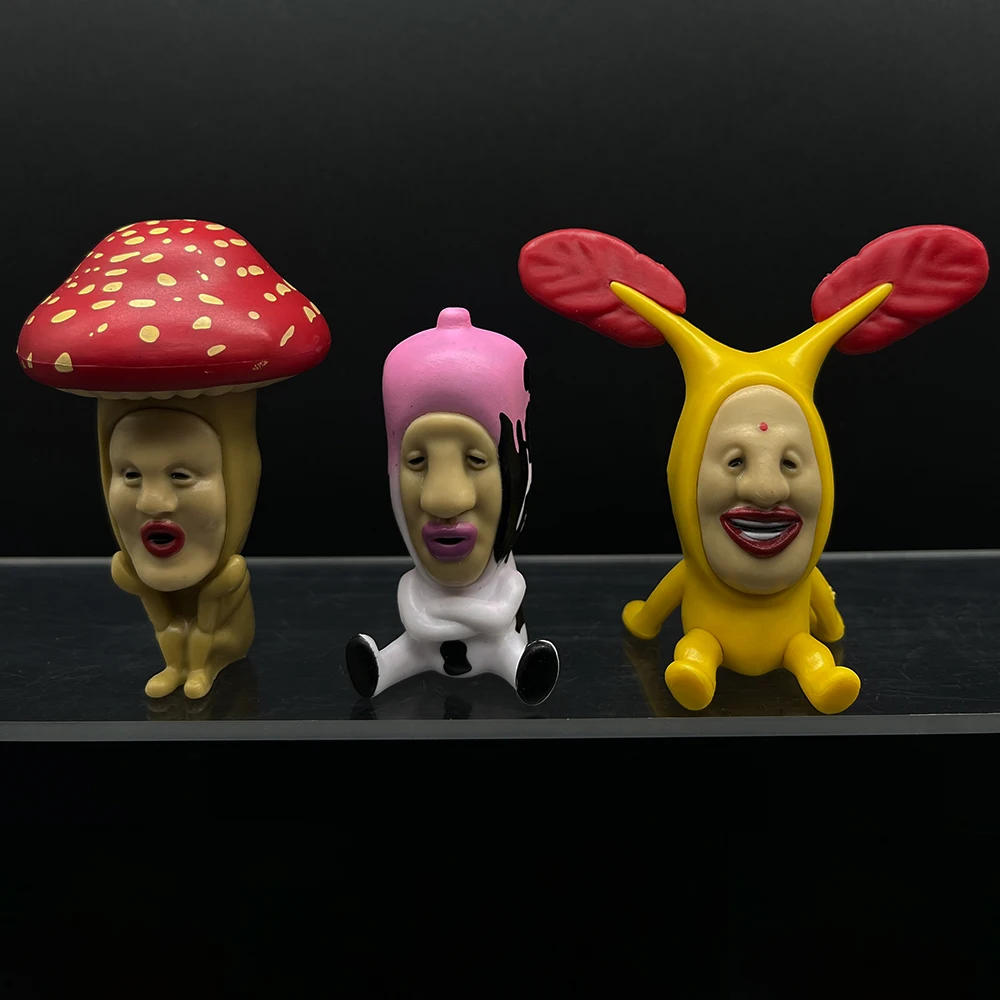 Anime Figures Cartoon QUALIA Kobito Farm Elf Doll Toy Action Figure Ornaments Model Toys For Kids Christmas Gift