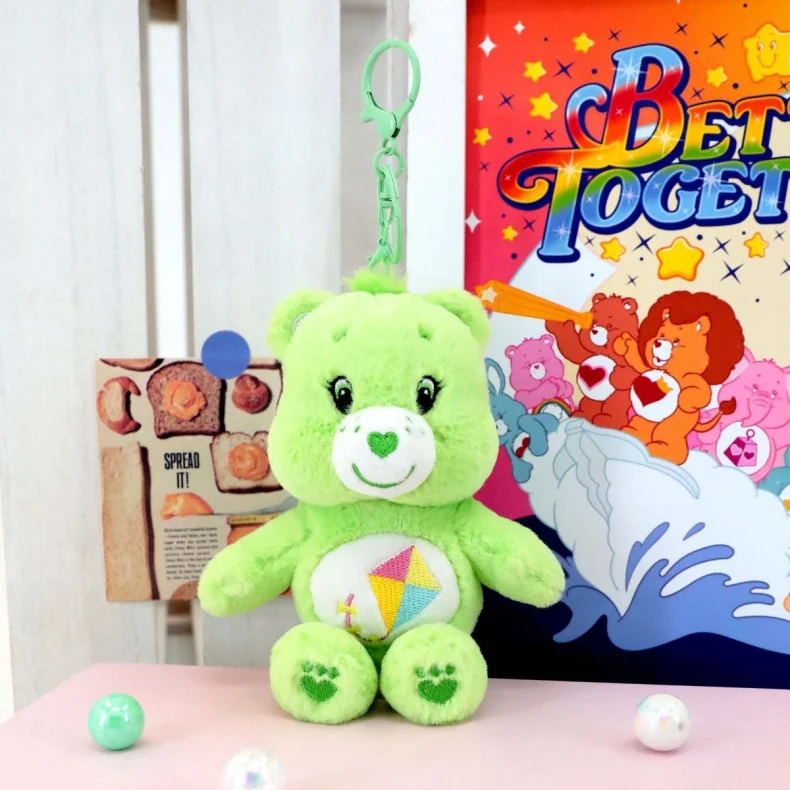 Care Bears Plush Toys Kawaii Rainbown Anime Hobby Stuffed Toys Keychain Bag Decor Squeak Sound Dolls Christmas Birthday Gifts