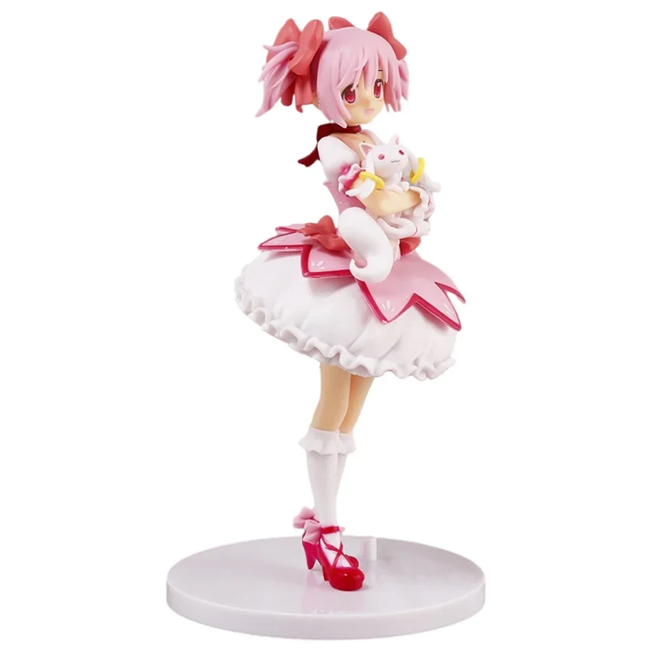 Anime Puella Magi Madoka Magica Figure 17cm Akemi Homura Action Figural Pvc Model Kawaii Decoration Doll Kids Toy Christmas Gift