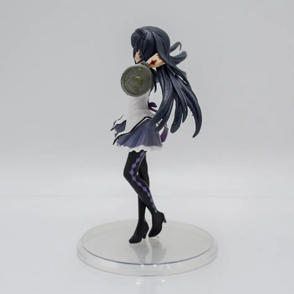 Anime Puella Magi Madoka Magica Figure 17cm Akemi Homura Action Figural Pvc Model Kawaii Decoration Doll Kids Toy Christmas Gift