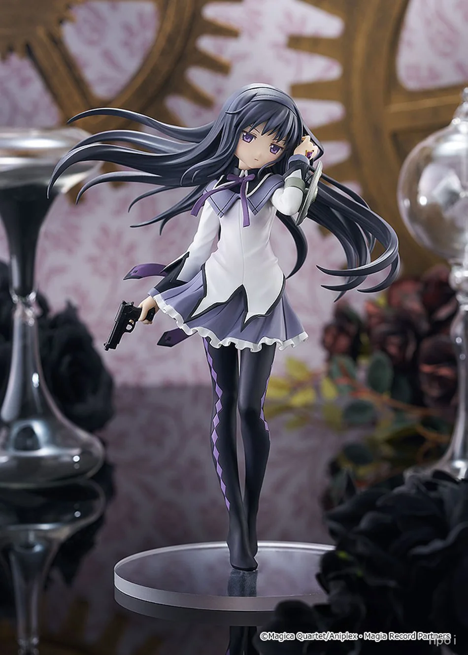 Anime Puella Magi Madoka Magica Figure 17cm Akemi Homura Action Figural Pvc Model Kawaii Decoration Doll Kids Toy Christmas Gift