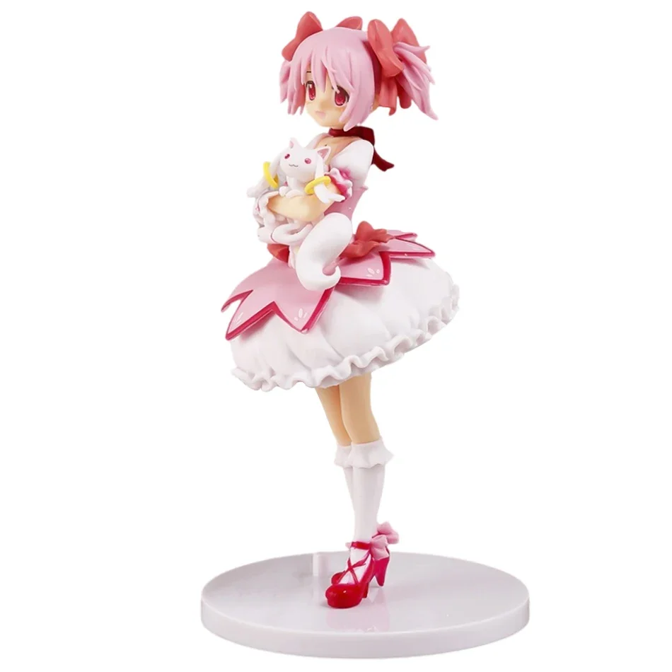 Anime Puella Magi Madoka Magica Figure 17cm Akemi Homura Action Figural Pvc Model Kawaii Decoration Doll Kids Toy Christmas Gift