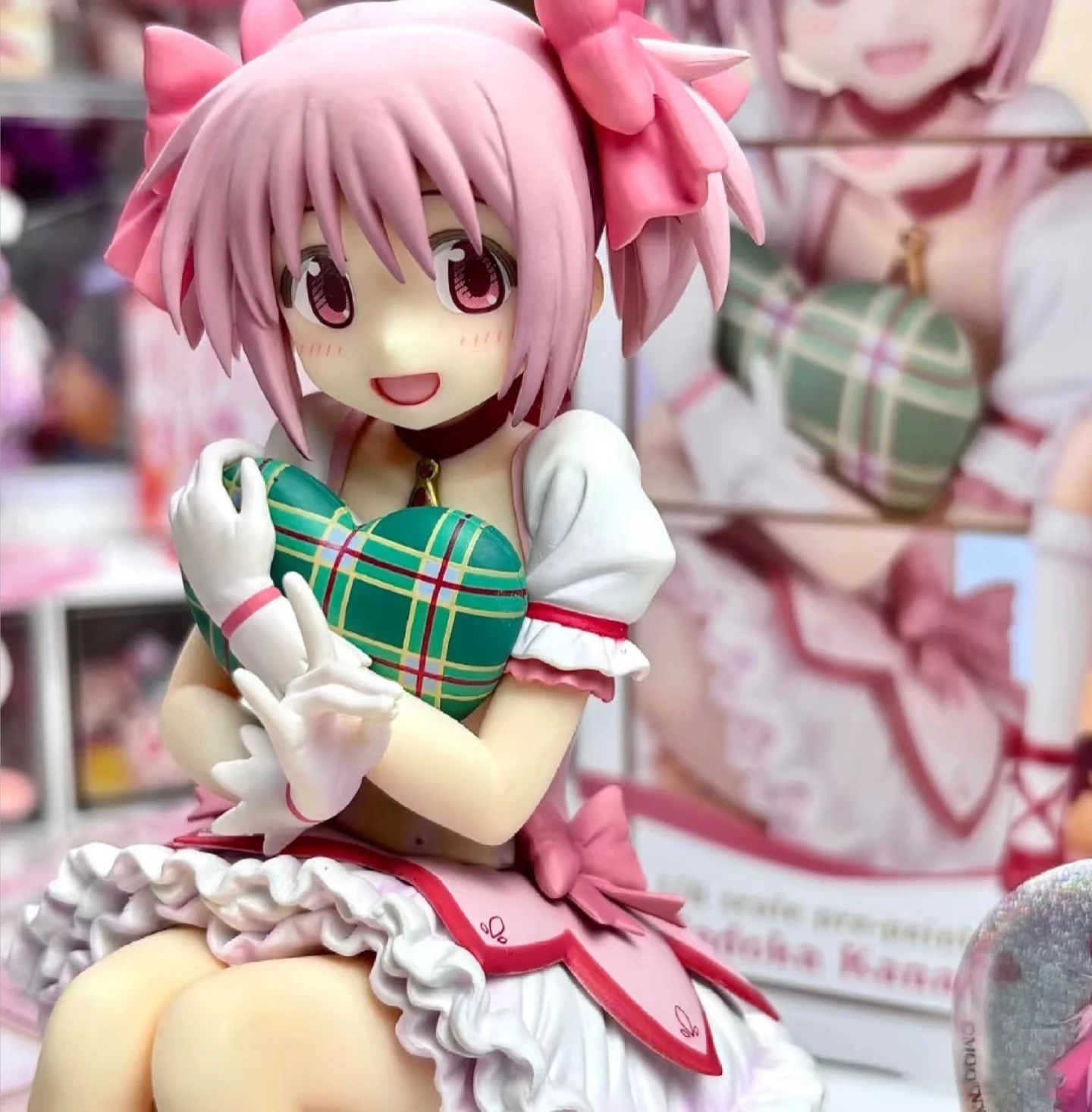 Anime Puella Magi Madoka Magica Figure 17cm Akemi Homura Action Figural Pvc Model Kawaii Decoration Doll Kids Toy Christmas Gift