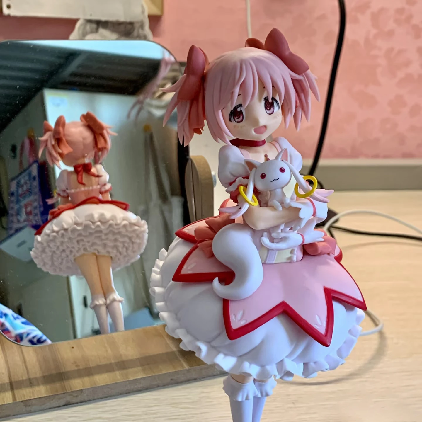 Anime Puella Magi Madoka Magica Figure 17cm Akemi Homura Action Figural Pvc Model Kawaii Decoration Doll Kids Toy Christmas Gift