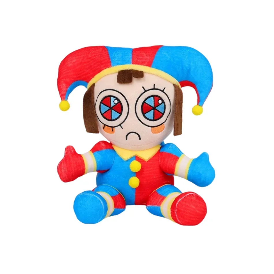 2026 New The Amazing Digital Circus Pomni Jax Plush Toy Anime Cute Theater Rabbit Doll StuffedCartoon Clown Christmas Kids Gifts