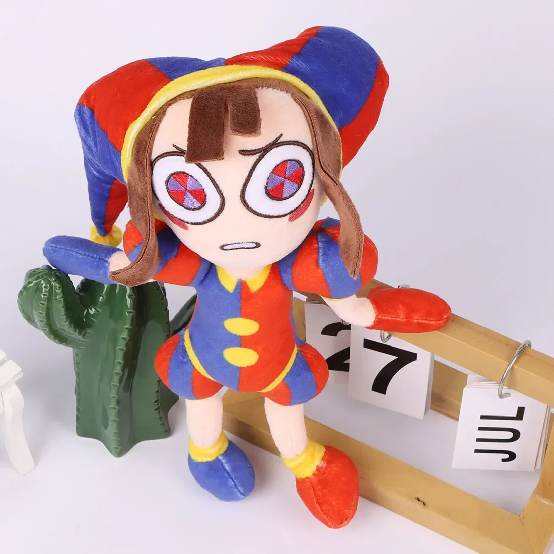 2026 New The Amazing Digital Circus Pomni Jax Plush Toy Anime Cute Theater Rabbit Doll StuffedCartoon Clown Christmas Kids Gifts
