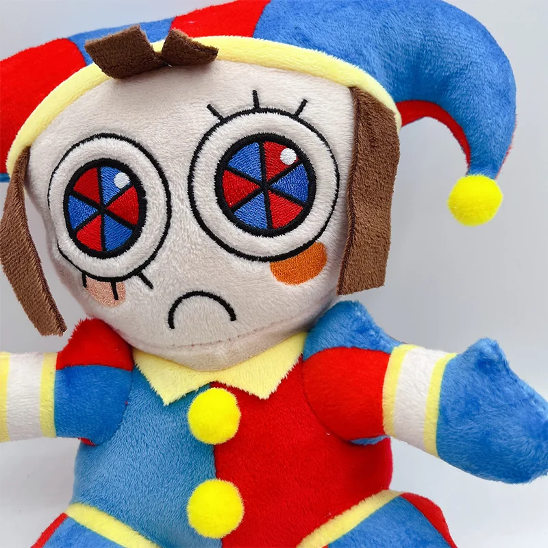 2026 New The Amazing Digital Circus Pomni Jax Plush Toy Anime Cute Theater Rabbit Doll StuffedCartoon Clown Christmas Kids Gifts