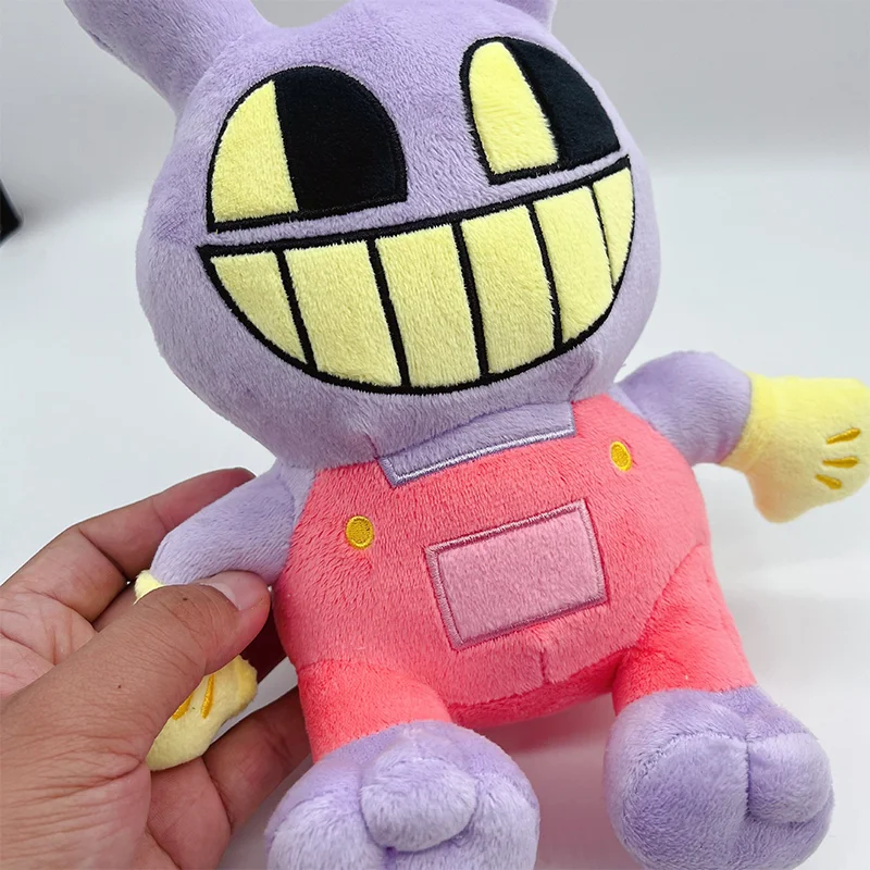 2026 New The Amazing Digital Circus Pomni Jax Plush Toy Anime Cute Theater Rabbit Doll StuffedCartoon Clown Christmas Kids Gifts
