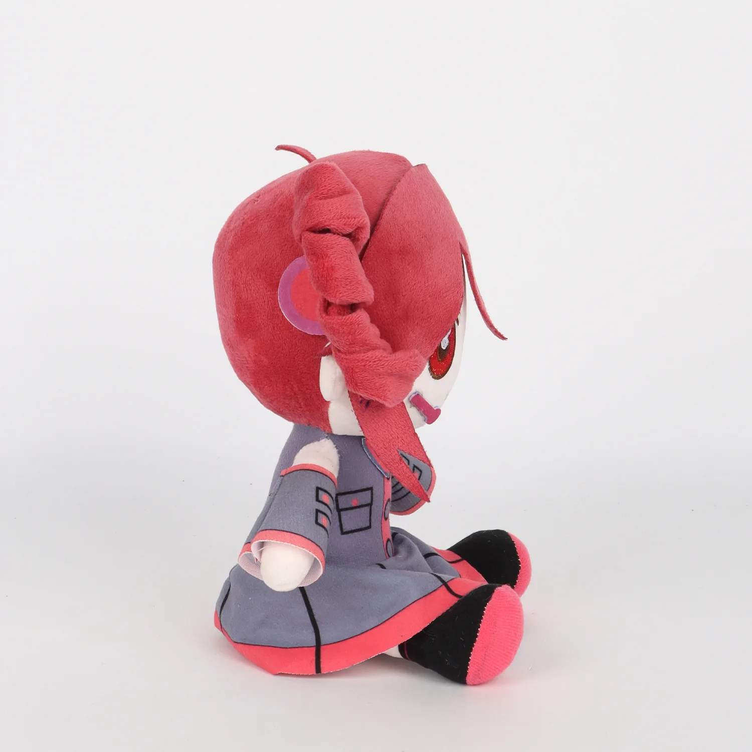 Hot Kasane Teto Plush Toy Soft Doll Stuffed Plushies Figure Anime Cosplay Cartoon Birthday Present Christmas Gift for Fans Girl