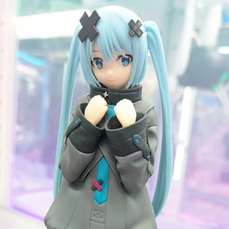 New!Hatsune Miku In A World With Closed Windows Collectible Anime Action Kwaii Miku Figures Peripheral Model Toys Christmas Gift