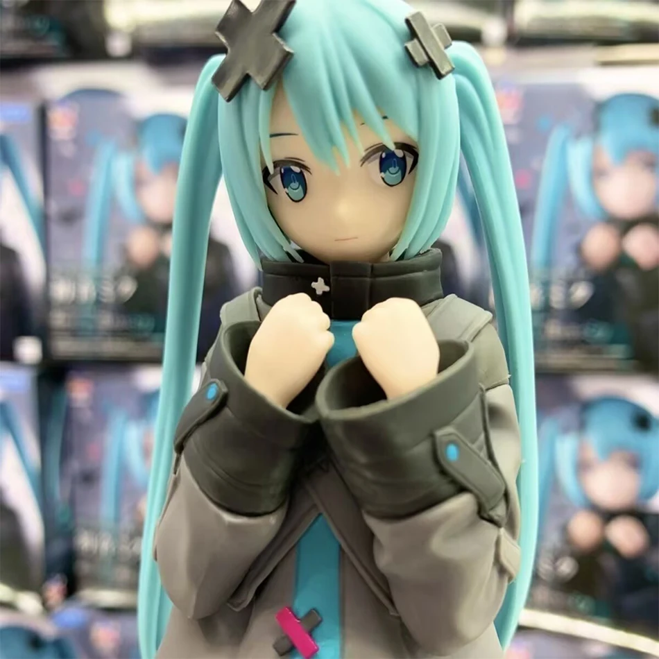 New!Hatsune Miku In A World With Closed Windows Collectible Anime Action Kwaii Miku Figures Peripheral Model Toys Christmas Gift