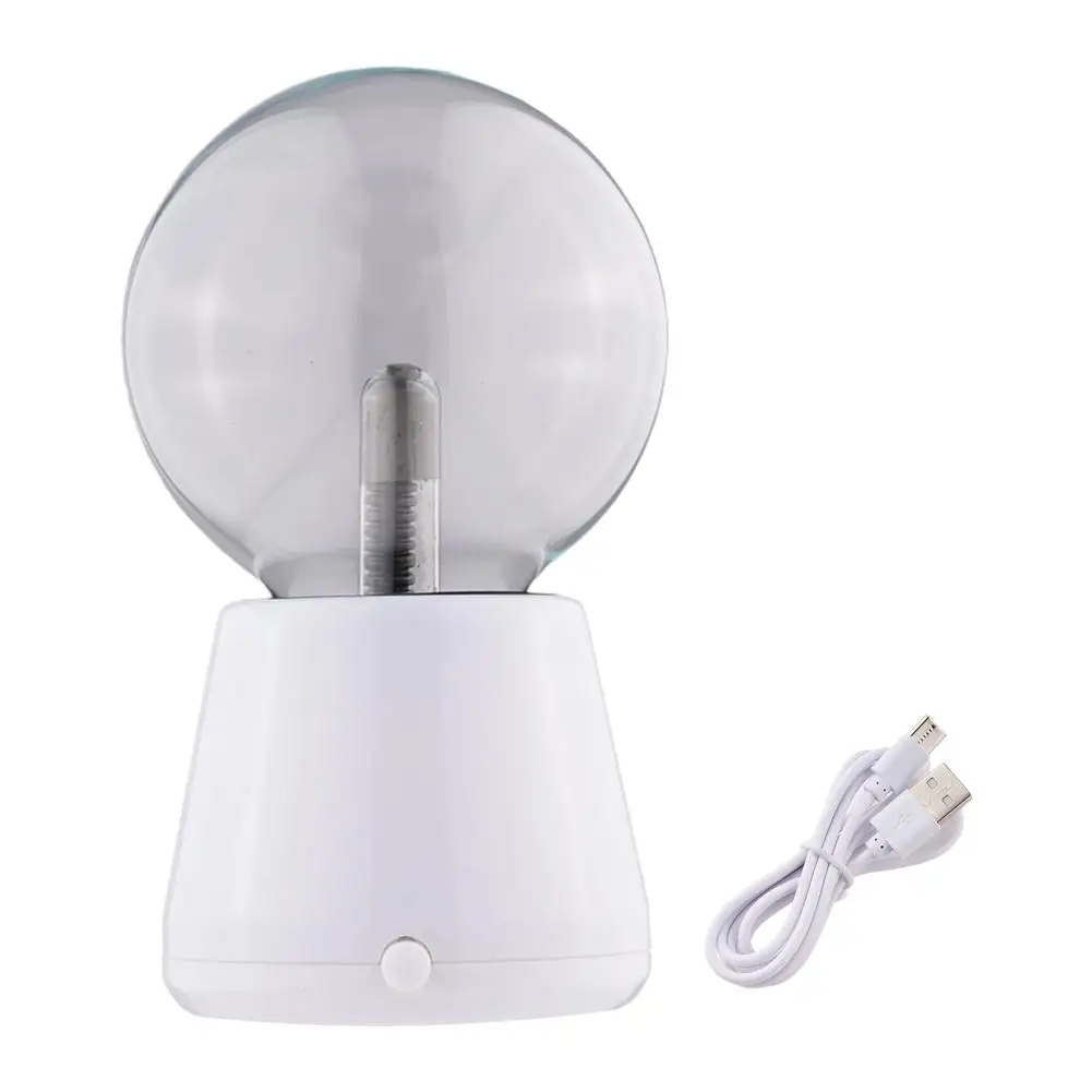 Plasma Ball Science Toy for Kids Touch Sensitive Plasma Globe Decorative Lamp Novelty Toy Halloween Christmas New Years