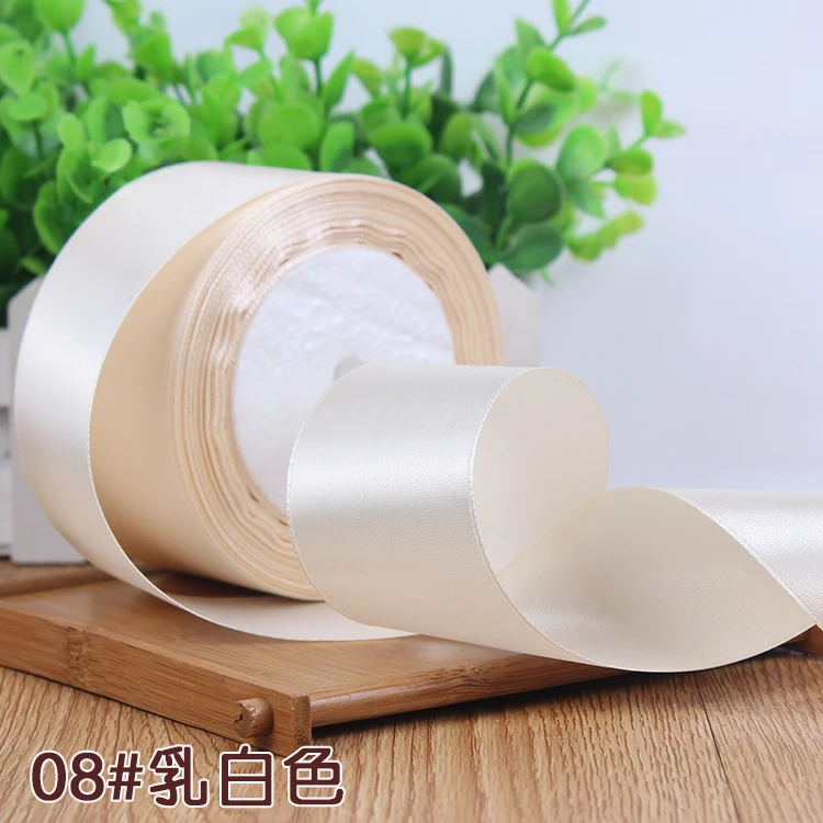 (25 Yards/roll) Silk Satin Ribbons Gift Wrapping Decoration Christmas Ribbons DIY Handmade Supplies Ribbon 6/10/15/20/25/40/50mm