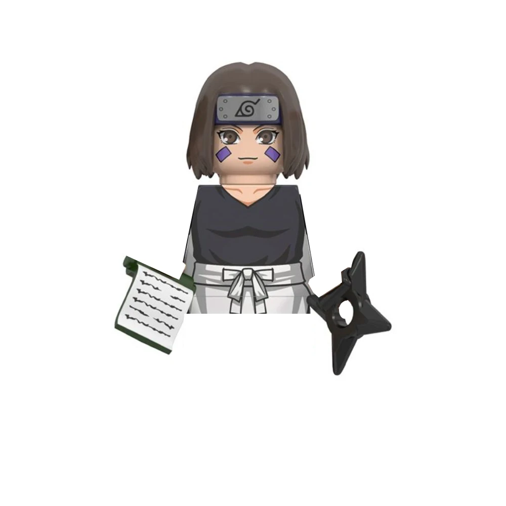 2026 New Naruto Building Blocks Assembly Model Anime Figure Kinkaku Rin Nohara Men And Women Toy Christmas Gift For Birthday