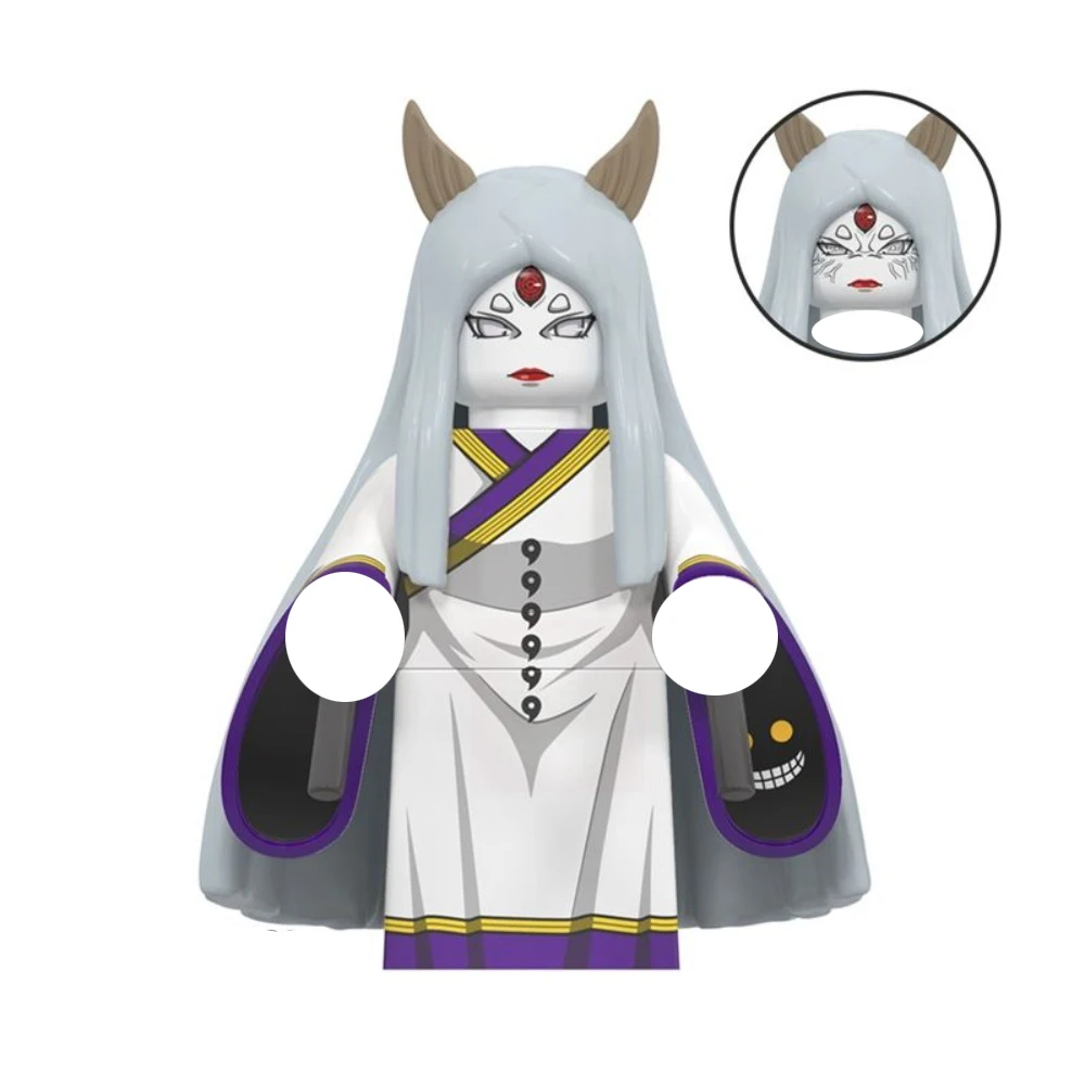 2026 New Naruto Building Blocks Assembly Model Anime Figure Kinkaku Rin Nohara Men And Women Toy Christmas Gift For Birthday
