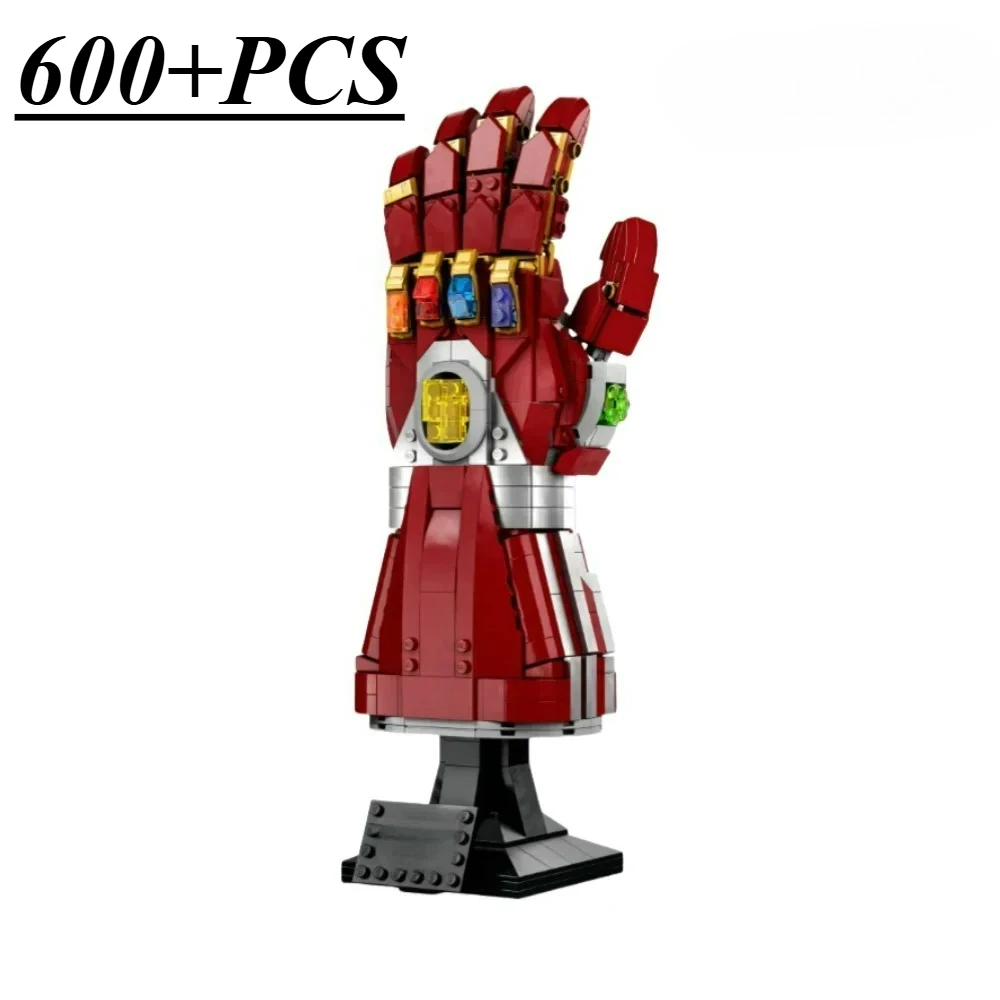 2026 New Popular Nano Gauntlet Model Building Blocks Bricks Superheroes Bust Avengers For Kids Adult Christmas Birthday Gifts
