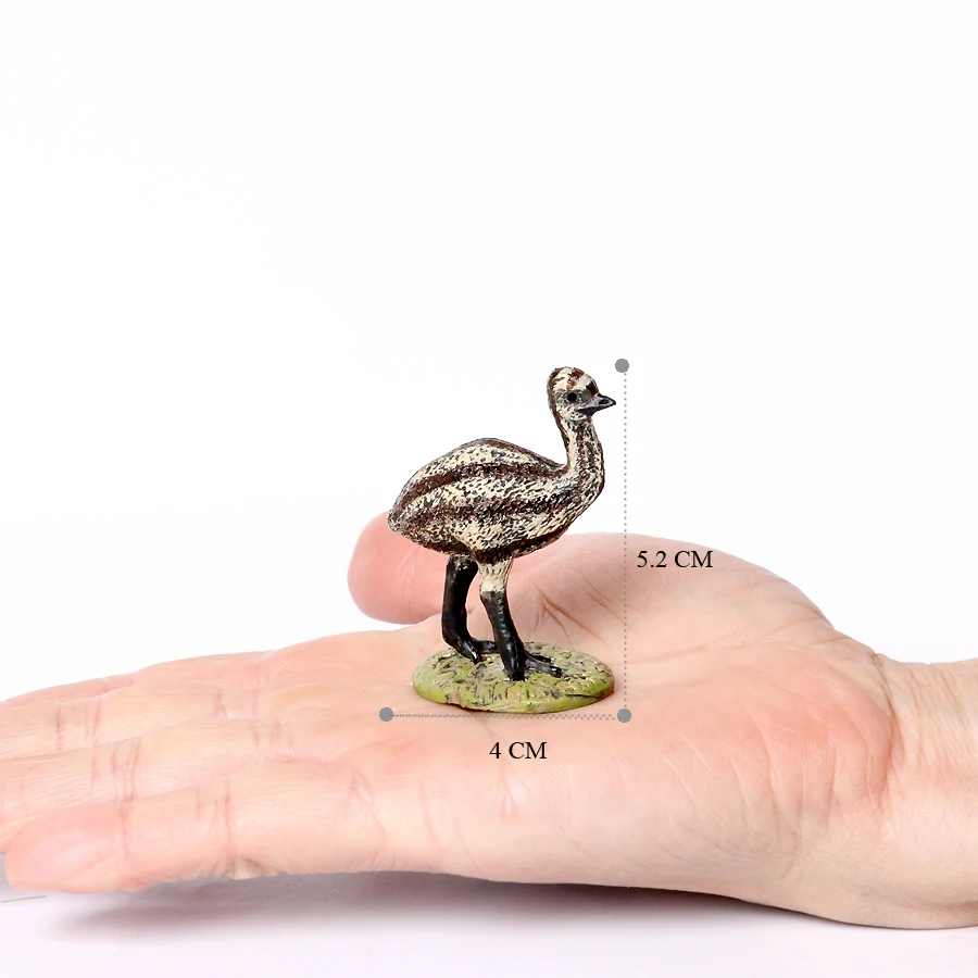  Simulation Emu Platypus Cassowary Wombat Tasmaniandevil Australian Animal Model Figures Christmas Birthday Gift for Kids