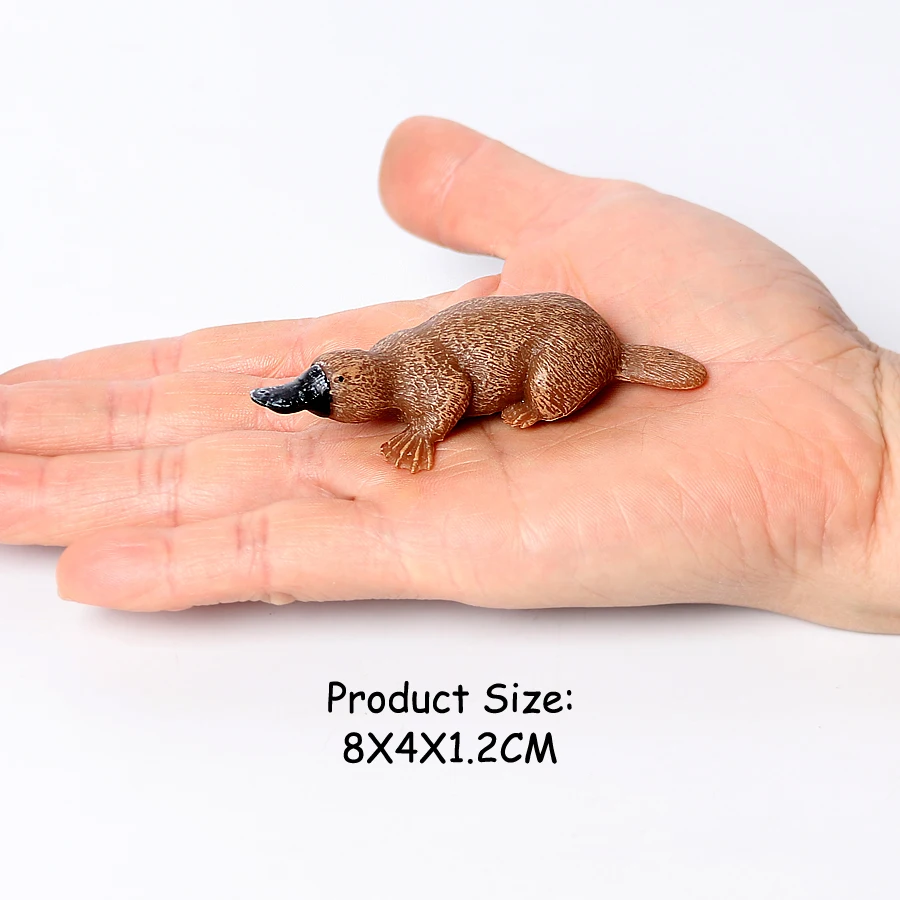  Simulation Emu Platypus Cassowary Wombat Tasmaniandevil Australian Animal Model Figures Christmas Birthday Gift for Kids